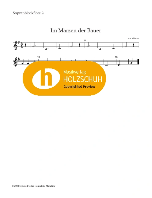 Im Märzen der Bauer